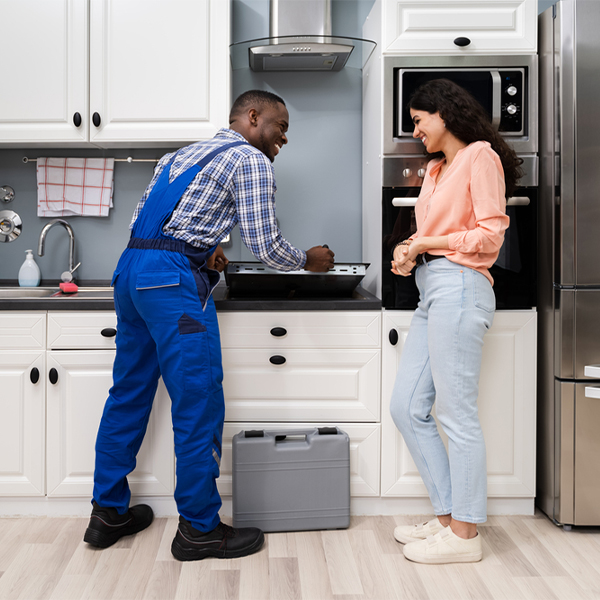 can you provide an estimate for cooktop repair before beginning any work in Lamoille County Vermont